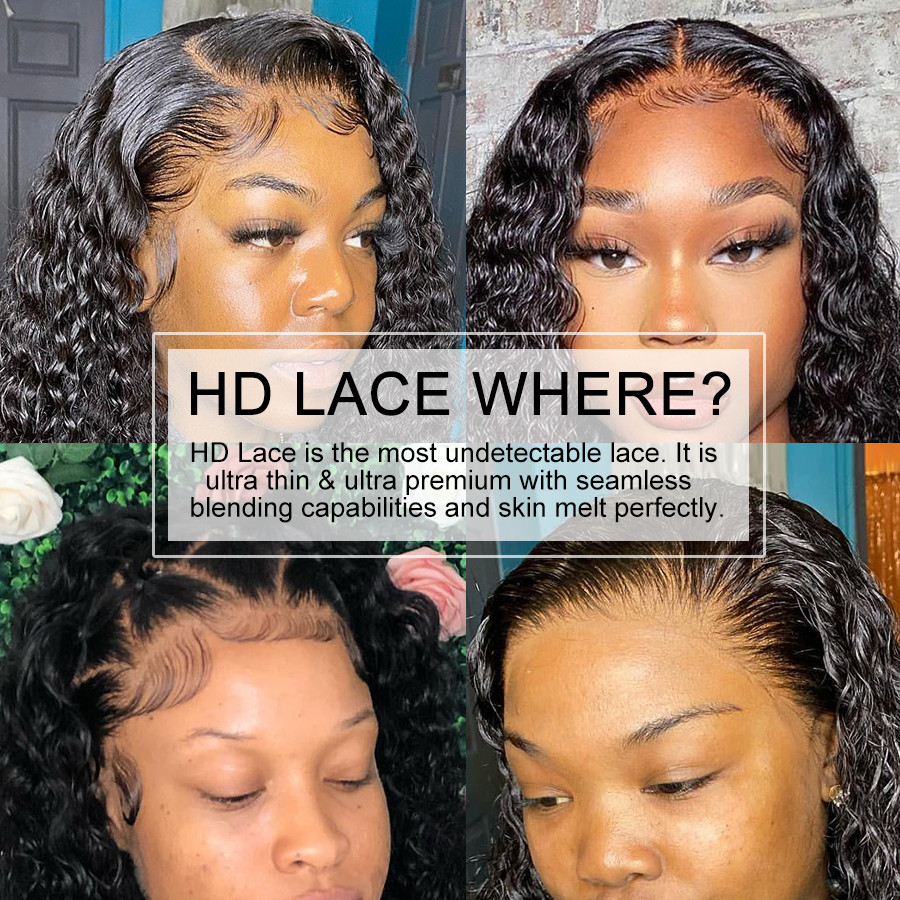 250% 13X4 HD Transparent Lace  - Hd Lace Frontal Wig Human Hair Pre Plucked review and price