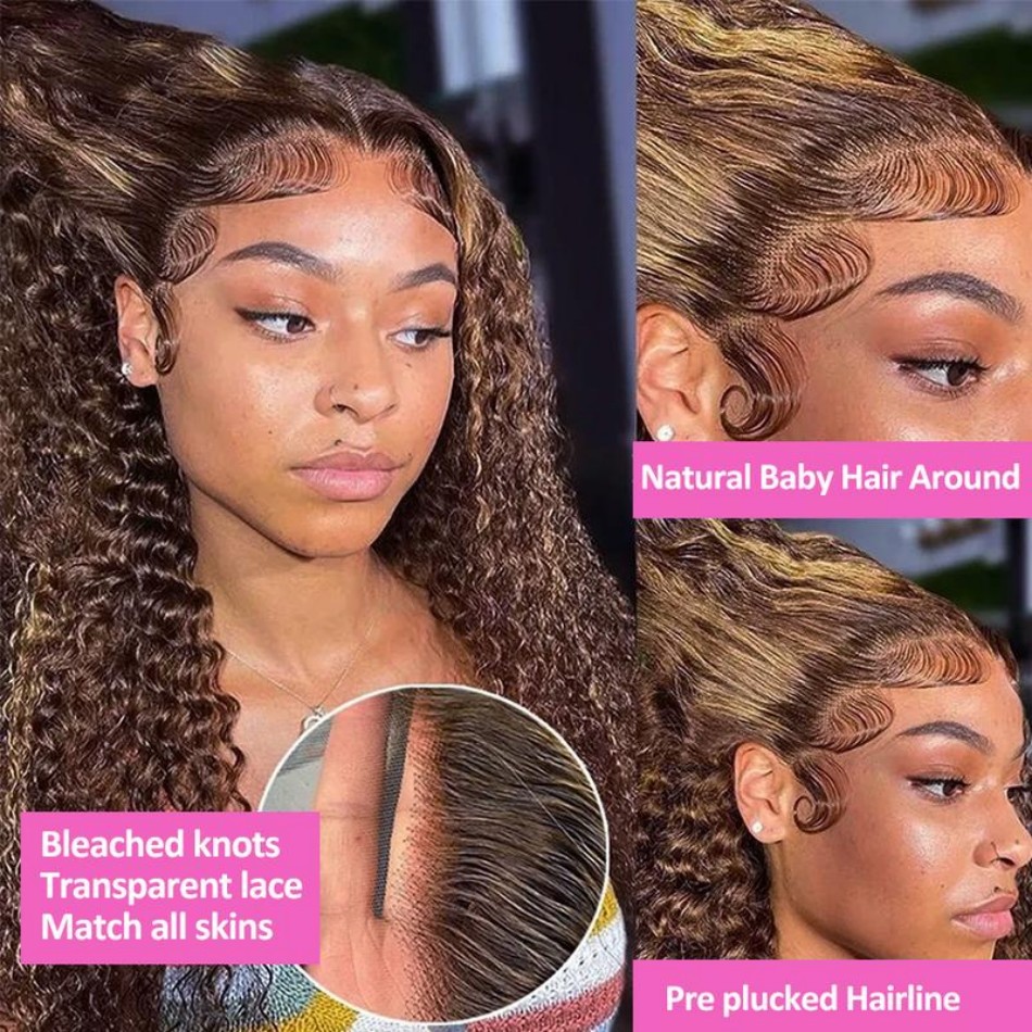 427 Highlight Ombre Wig Human  - Human Hair Wigs review and price