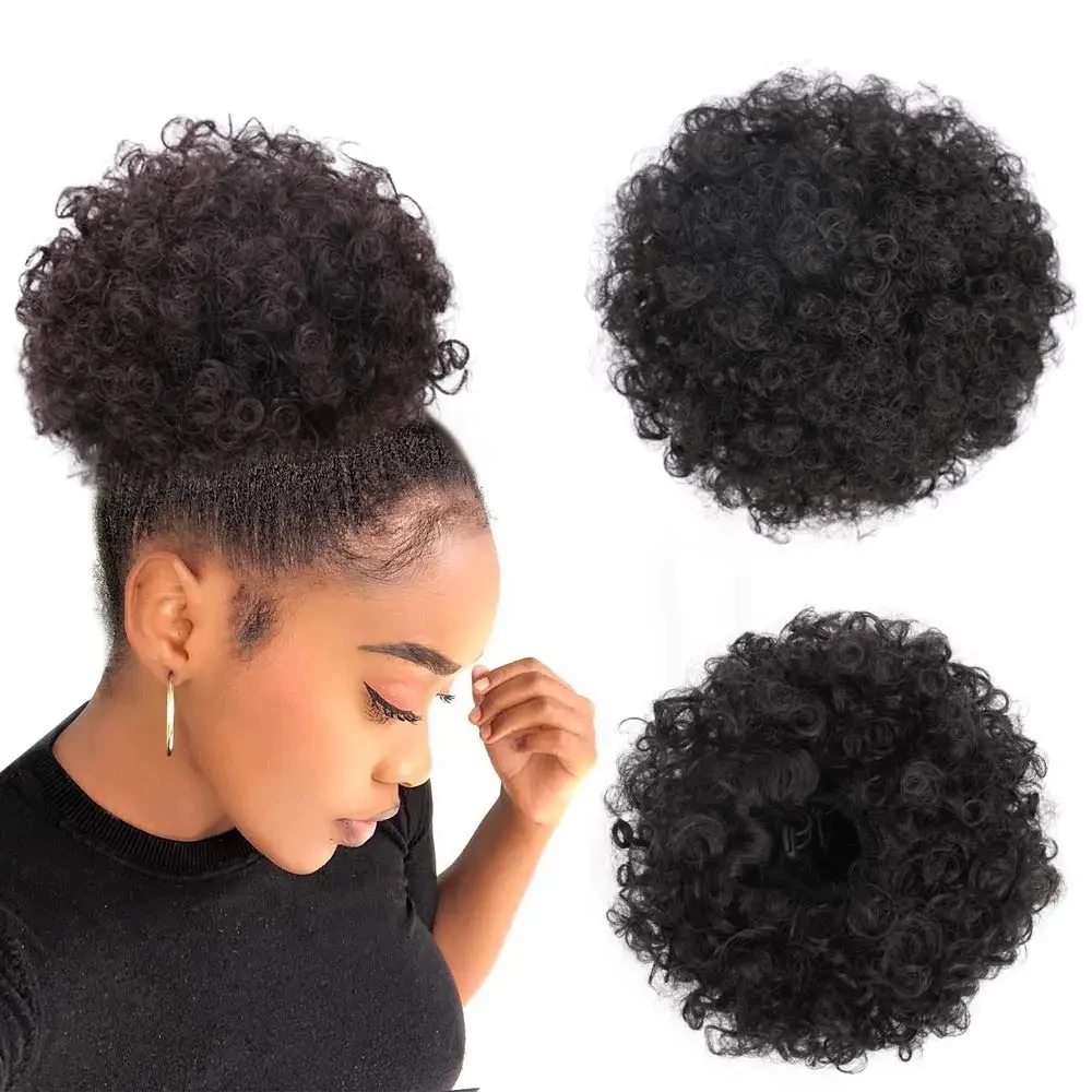 Afro Puff Drawstring Ponytail  - Drawstring Afro Curly Puff Ponytail review and price