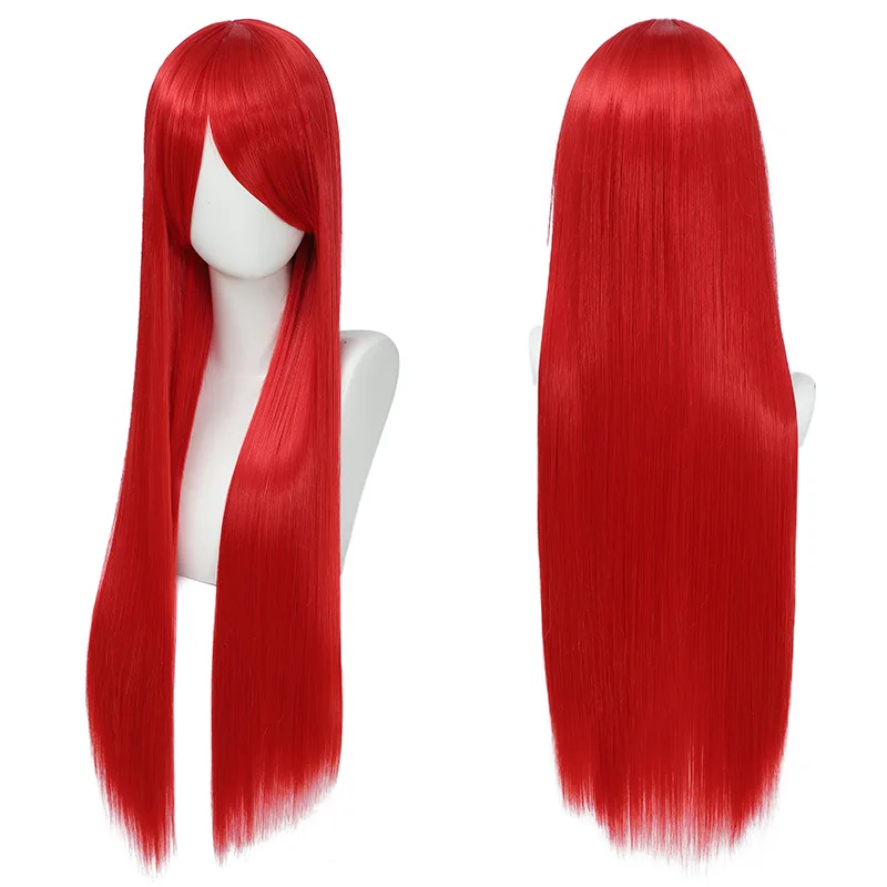 80cm Colorful Long Straight Sy - Synthetic Braided Wigs For Black Women review and price
