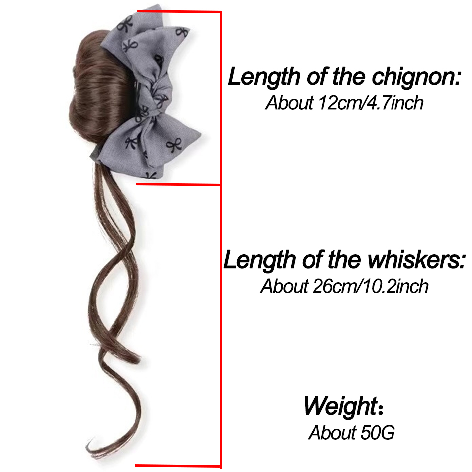 Synthetic Hair Bun Hair Extens - Claw Clip Messy Bun Hair Piece review and price