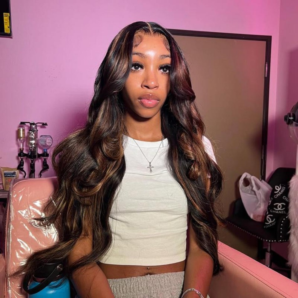 P1B30 Highlight Ombre Body Wav - Human Hair Wigs review and price