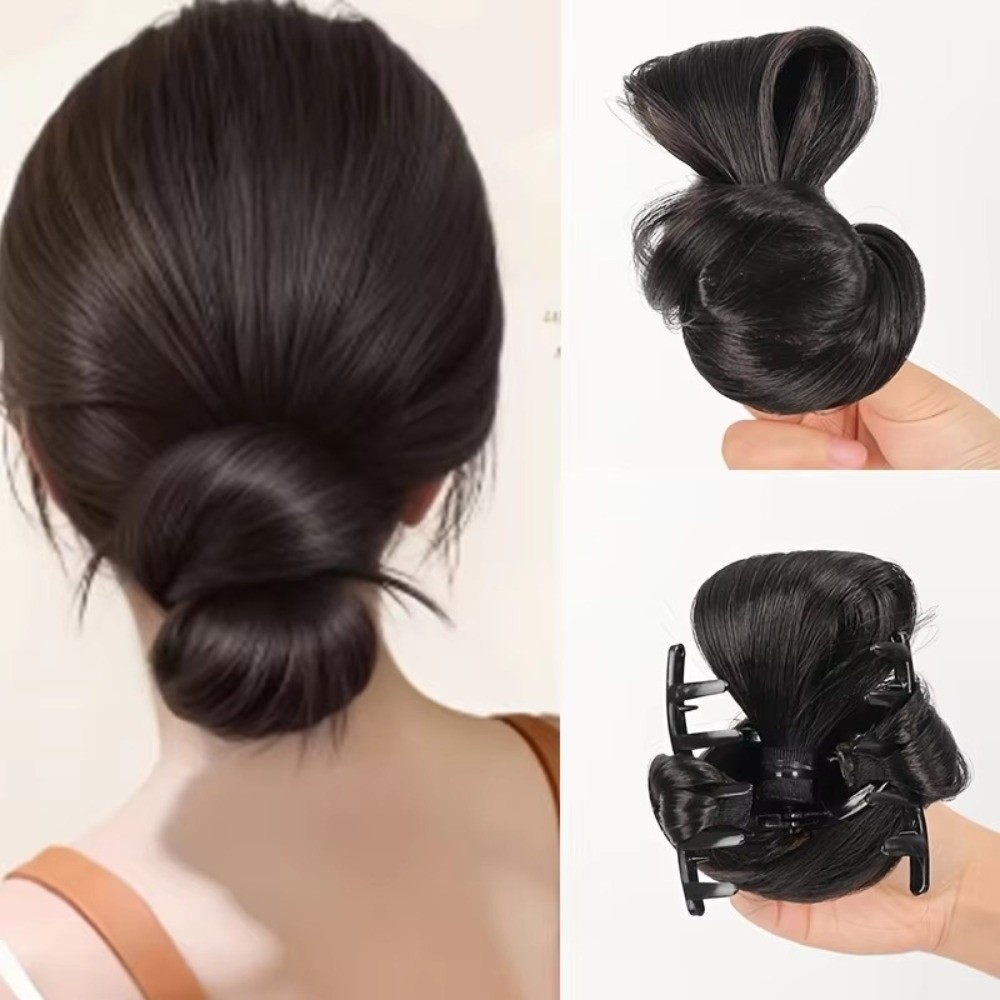 Naturally Synthetic Hair Bun W - Claw Clip Messy Bun Hair Piece review and price