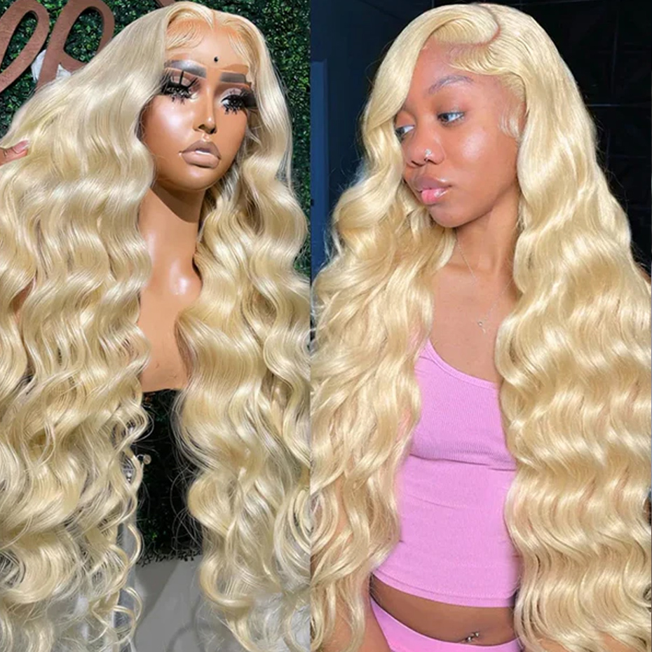 13x6 Hd Lace Frontal Wig 613 H - 613 Blonde Body Wave Lace Front Wig review and price