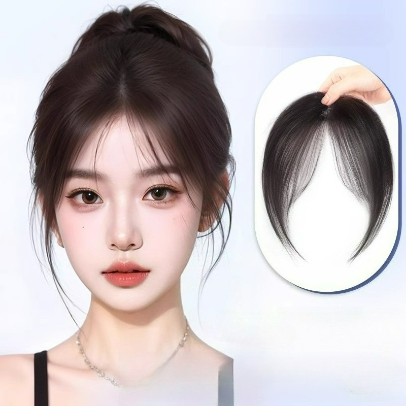 Ultra Light Human Hair Bangs F - Invisible Tape In Extensions Real Hair review and price