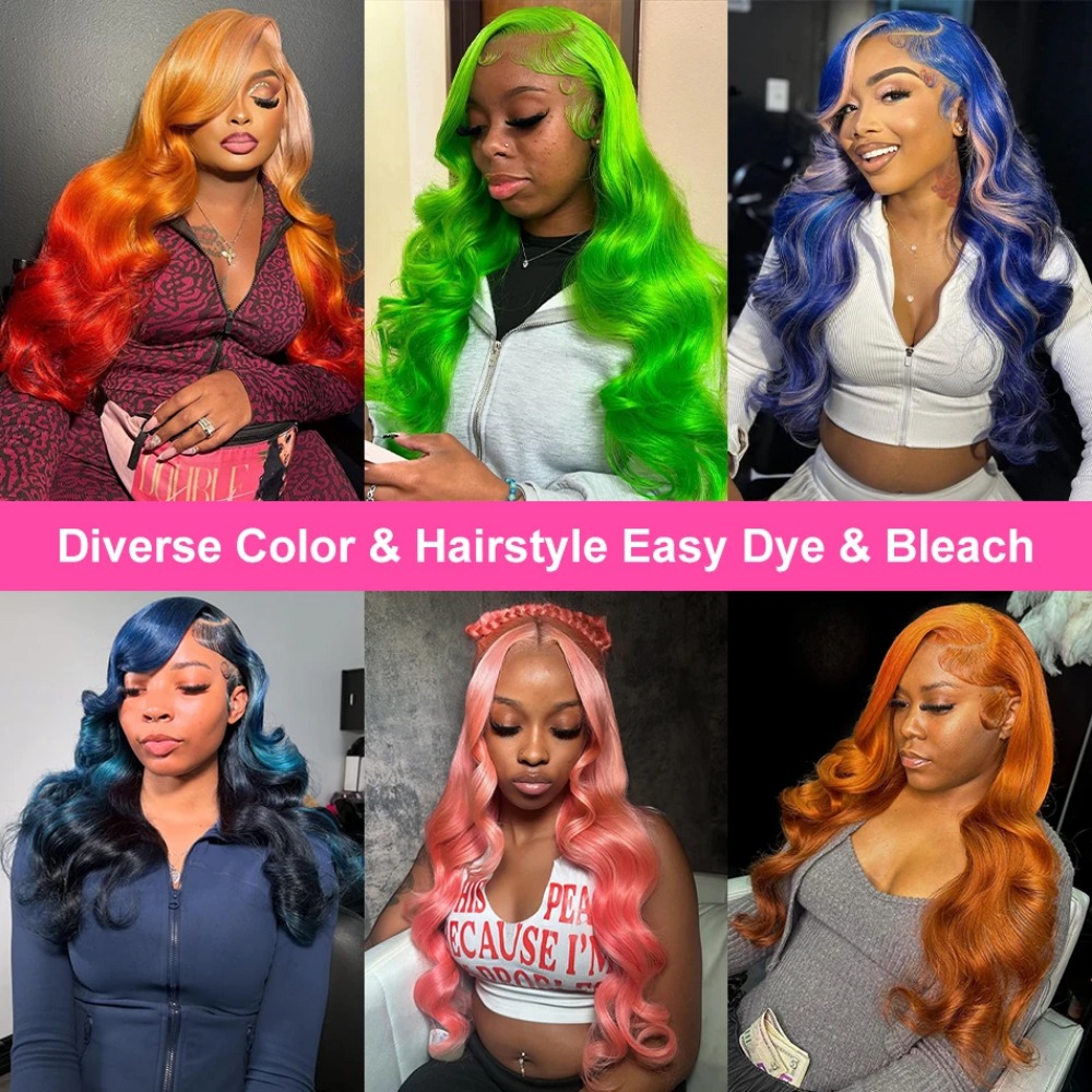 40 Inch 613 Honey Blonde Body  - 613 Blonde Body Wave Lace Front Wig review and price