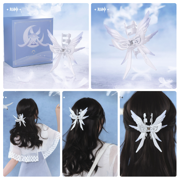 Game Official Cosplay Genshin  - Hair Clips review and price