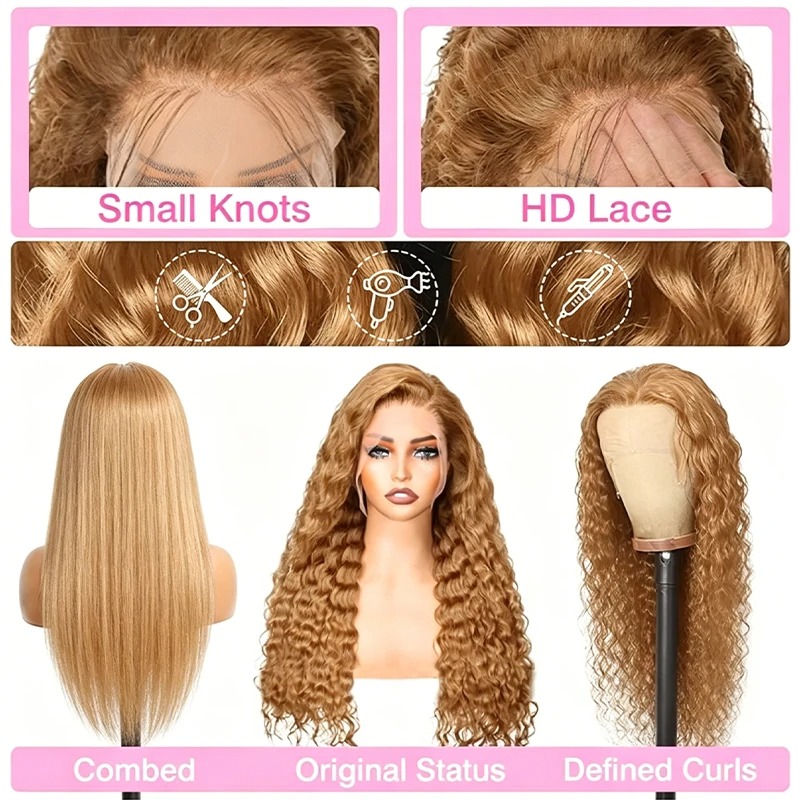 34 38Inch Honey Blonde Wig Hum - Human Hair Wigs review and price