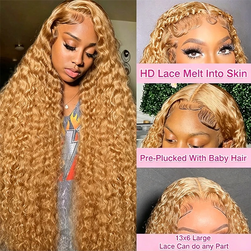 34 38Inch Honey Blonde Wig Hum - Human Hair Wigs review and price