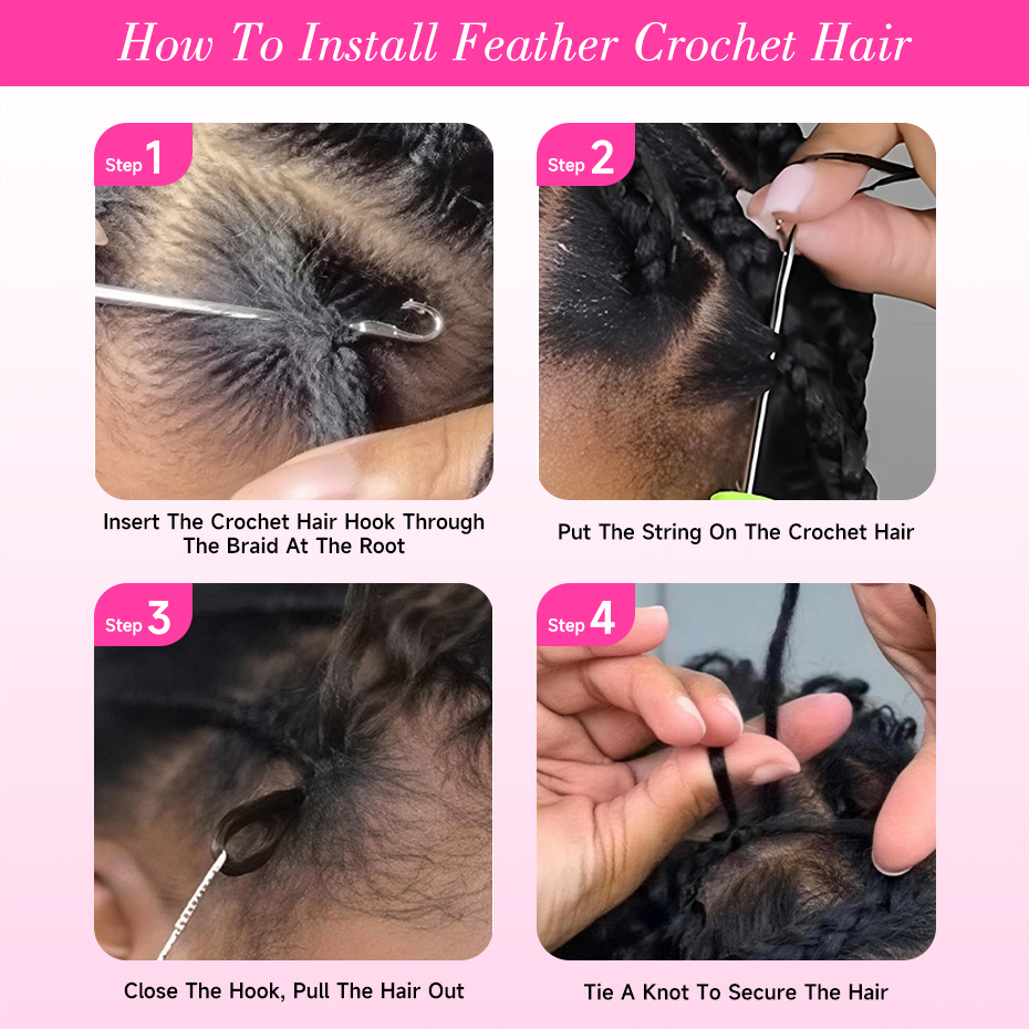 Natural Deep Wave Feather Croc - Hair Bundles review and price
