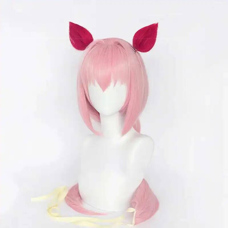 Uma Musume Haru Urara Cosplay  - Synthetic Wigs review and price
