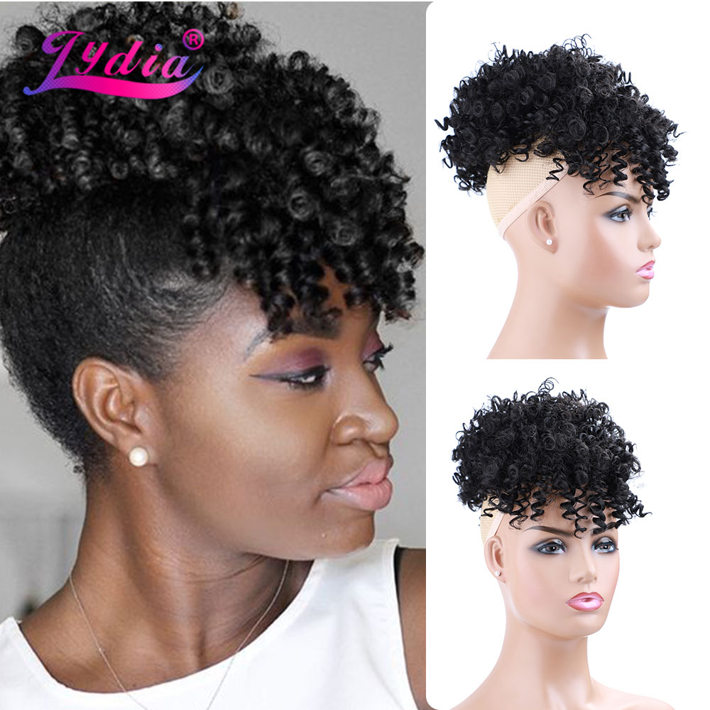 Lydia Drawstring Synthetic Hig - Drawstring Afro Curly Puff Ponytail review and price