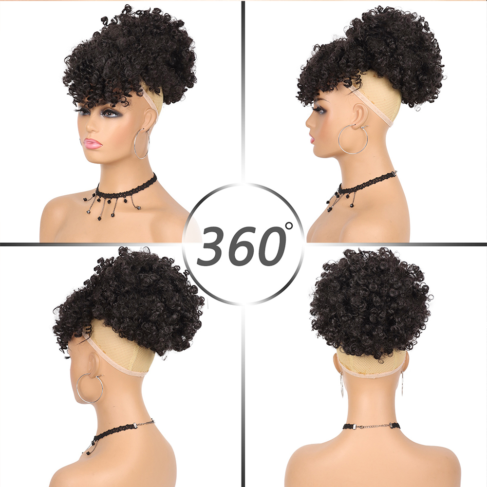 Afro Puff Drawstring Ponytail  - Drawstring Afro Curly Puff Ponytail review and price